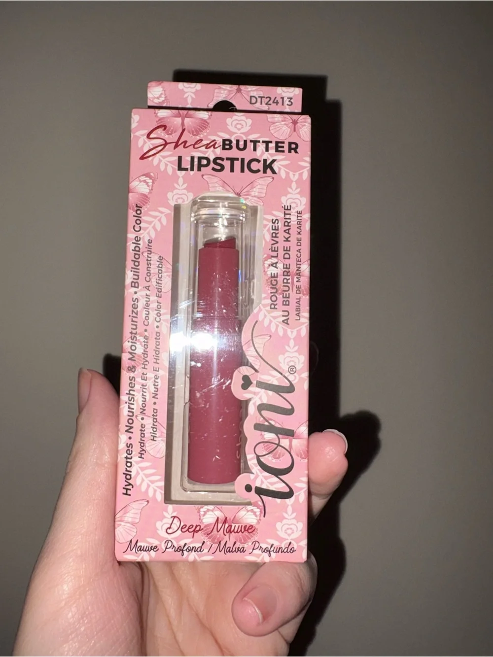 Ioni Shea Butter Lipstick - Deep Mauve